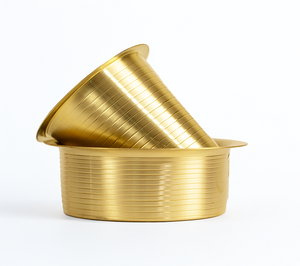 Juego de Filtro de Café Tradicional del Sur de la India, Dabara de Latón con Acabado Mate, Vaso para Preparación por Goteo, para Servir en la Cocina, Ideal para Regalo - Product Image 2