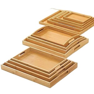 Bandeja de Servir Multiusos de Madera, Perfecta para Desayunos, Meriendas, Té, Café, Cocina y Hogar - Product Image 5
