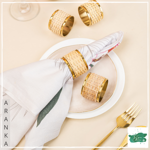Artisan Crafted Eco-Friendly Rattan <b>Napkin</b> <b>Rings</b> for Stylish Table Settings and Gatherings - Product Image 4