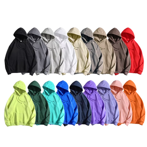 Sudaderas con Capucha de Alta Calidad para Hombre, Unisex, Otoño, con Logotipo Bordado Personalizado, Colores Personalizados de Primera Calidad, Ecológicas, Holgadas - Product Image 1