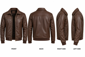 Veste en cuir pour homme de haute qualité, écologique, personnalisée, best-seller, nouvelle arrivée, légère, style streetwear d'hiver - Product Image 5