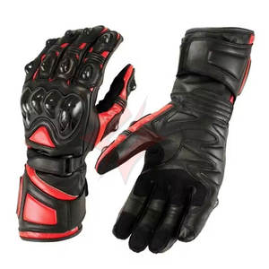 Guantes de Motocicleta de Primera Calidad, Personalizados, de Cuero, con Pantalla Táctil, de Secado Rápido, que Absorben la Humedad, Recubiertos de Poliuretano - Product Image 1