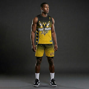 Uniformes de Fútbol 7V7 Personalizados con Nombre y Número, Conjunto de Camiseta de Equipo 100% Poliéster sin Mangas, Tallas Grandes, Transpirable - Product Image 3