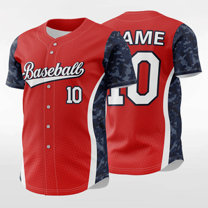 Maillot de baseball à séchage rapide fabriqué au Pakistan, vêtements de sport imprimés, prix bas, respirant, manches courtes, service OEM - Product Image 6