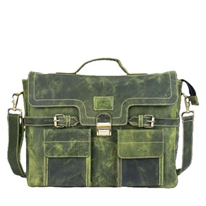 Stylish Men's High Quality Genuine Leather Office Bag Custom Logo <b>Lock</b> Multipurpose Business Crossbody for Professionals OEM - Product Image 6