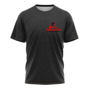 Service OEM, faible MOQ, T-shirt unisexe 100% coton peigné, col rond, uni, anti-plis, motif imprimé sérigraphié, écologique, livraison rapide - Product Image 1