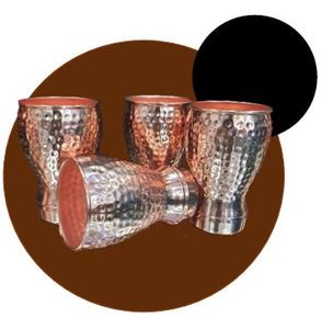 Classic <b>Copper</b> Drinking Mug with Handle Traditional Beverage Cup for Dining <b>Table</b> Hydration and Hospitality Serving - Product Image 6