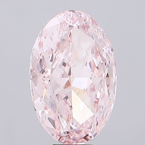 Diamant ovale de qualité supérieure, cultivé en laboratoire, rose intense fantaisie, pureté VS1, polissage excellent, certifié IGI, diamant non monté, export. - Product Image 2