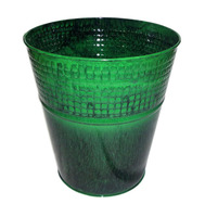 Poubelle en métal durable pour salle de bain, bureau, chambre et cuisine