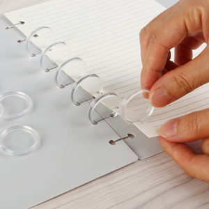 แผ่นขยายดิสก์รูปนกอินทรี1นิ้วโปร่งใสเหมาะสำหรับโน้ตบุ๊คและแพลนเนอร์ที่ปรับแต่งได้ - Product Image 4