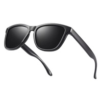 Command the Road in Style Lunettes de soleil carrées polarisées pour hommes Jour Nuit Conduite prête