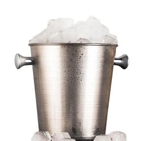 Refroidisseur à vin vintage en acier inoxydable avec une capacité de 3 à 4 bouteilles pour les fêtes à domicile, pour la boîte à boissons - Conception durable - Product Image 3