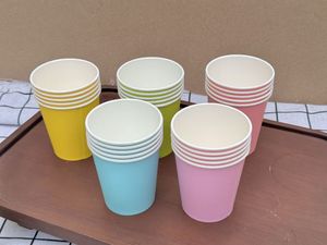 VENTE FLASH - Gobelets en papier personnalisés avec logo imprimé - Gobelets en papier 100% biodégradables à paroi simple/double/ondulée - Product Image 2