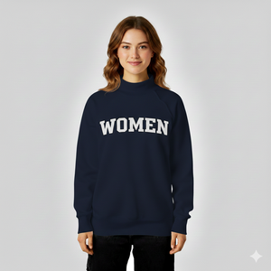 Pull col roulé chic décontracté pour femme, en tissu côtelé confortable, logo personnalisé, ODM, vente en gros - Product Image 1