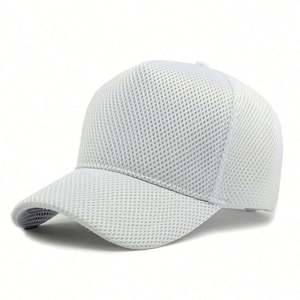 Gorra de béisbol de malla transpirable para hombre y mujer, protección solar para exteriores, talla grande - Product Image 6