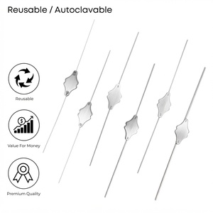OPTITECH HEALTHCARE Bowman Lacrimal Probe Set BP-0001 6 pièces Instrument chirurgical en acier inoxydable de qualité médicale Classe I CE - Product Image 5