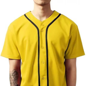 เสื้อเบสบอลคลาสสิกสำหรับผู้ชาย ไซส์ใหญ่ น้ำหนักเบา ผลิตจากโพลีเอสเตอร์ 100% ป้องกันแบคทีเรีย ระบายอากาศได้ดี เหมาะสำหรับการเล่นในสโมสร - Product Image 6