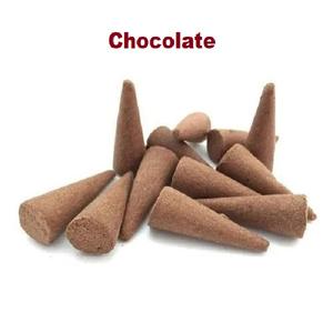 Conos de chocolate naturales Suministro al por mayor de conos de incienso de la mejor marca (marrón) - Product Image 1