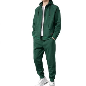 Conjunto Deportivo de Felpa Personalizado para Hombre, Transpirable, de Otoño, Pantalón Largo, Sudadera, Ropa Deportiva de Algodón para Entrenamiento - Product Image 3