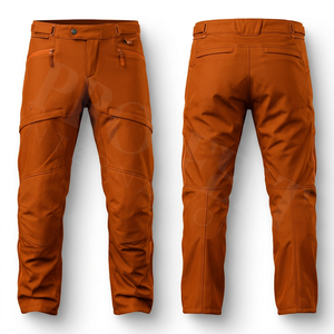 Customized Printed Own Logo Design Motorcycle Riding Pants Slim Fit Biker Pants Durable Protective Riding Trousers Outdoor Wear - Product Image 4