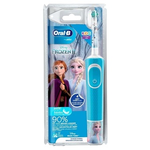 Oferta Exclusiva: <span class=keywords><strong>Cepillo</strong></span> de <span class=keywords><strong>Dientes</strong></span> Eléctrico Recargable Oral B D100 <span class=keywords><strong>Frozen</strong></span> para Niños con Divertido Tema de <span class=keywords><strong>Frozen</strong></span> y Cerdas Suaves - Product Image 2