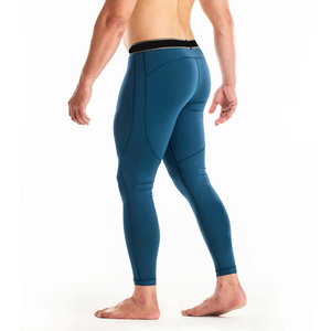 Best Supplier Top Trendy Breathable Lightweight Sports Wear Comfortable Slim Fit <b>Men</b> Professional Compression <b>Base</b> <b>Layer</b> Pants - Product Image 6