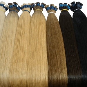 Extensions de cheveux humains Remy 100 % naturels, authentiques, vietnamiens, à trame unique, prix de gros, produit de beauté pour femmes - Product Image 1