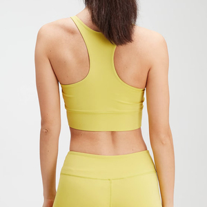 High-Performance Medium Support Sports Bra Women Lightweight Four-Way Stretch Eco-Friendly Breathable Quick Dry Seamless Fitness - Product Image 5