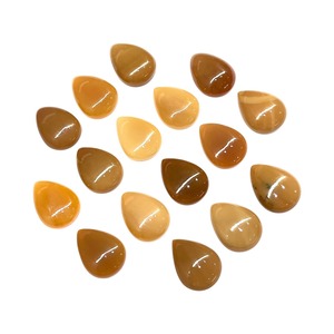 Opale Caramel Naturelle Taillée Poire Cabochon 20mm, Pierre d'Opale Caramel, Pierres Précieuses en Vrac, Prix de Gros pour Lots de Fabrication de Bijoux - Product Image 4