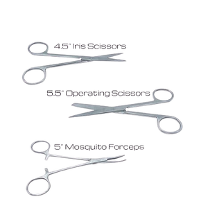 Kit de Disección Avanzado para Laboratorio de Biología, Estudiantes de Medicina, Uso Veterinario, Mango de Bisturí, Certificado CE, Aprobado por ISO - Product Image 4