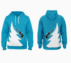 Sudadera con Capucha Amarilla para Hombre con Estampado de Árbol Relámpago, Diseño Sublimado, Corte Regular Informal, Ropa de Otoño - Product Image 3
