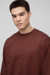 Nueva Llegada, Sudadera de Hombre de Alta Calidad, Transpirable, Básica, de Cuello Redondo, Talla Grande, Sudadera Personalizada de Algodón Mezclado para Hombre - Product Image 3