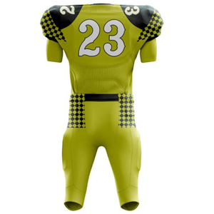Latest Design Outdoor Sports Wear High Quality Customized Size Short Sleeves American Football Uniform Wholesale Sportwear - Product Image 5