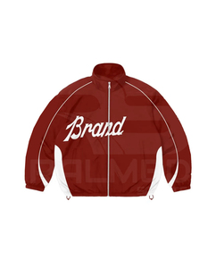 2 Piece Zipper Jacket and Short Set Screen Printing Logo Breathable 100% Nylon Autumn Wear Windbreaker <b>Tracksuit</b> - Product Image 5