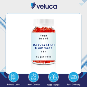 Amazing Offer on High Quality Sugar-Free Antioxidant Rich Gummies Herbal Supplements Vegan 98% Resveratrol <b>Gummy</b> <b>Candy</b> - Product Image 2