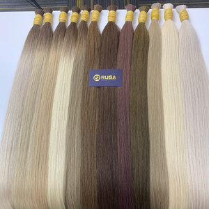 Cheveux humains bruts vietnamiens 100% naturels, super double drawn, cuticules alignées, vente en gros - Product Image 3