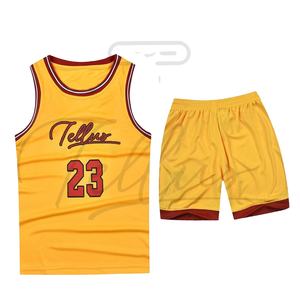 Ensembles d'uniformes de basket-ball au design unique, séchage rapide, haute qualité, 100% polyester, couleur personnalisée, logo, protection UV, anti-humidité - Product Image 1