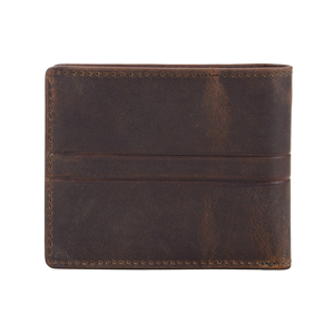 High Quality Genuine Leather Bifold <b>Wallet</b> <b>Men</b> Handmade <b>RFID</b> Protected Custom Branding Lightweight Multi-Function Competitive - Product Image 5