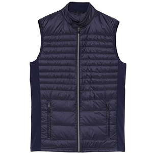 Men's Puffer Vests Customized Fashion Winter Quilted Puffer Hooded Vest Sleeveless Jacket Padded <b>Gilets</b> Waistcoats Puffer Vests - Product Image 1