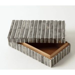 Caja de Joyería Decorativa Hecha a Mano con Cuernos de Búfalo Naturales, Calidad de Exportación, para Guardar Frutos Secos y Joyas - Product Image 6