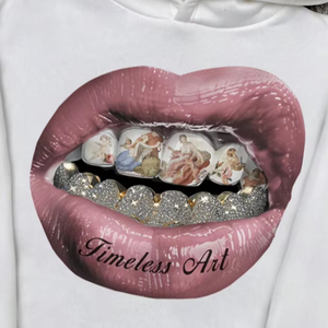 เสื้อฮู้ดดี้ผ้าฝ้ายออร์แกนิคแบบสั่งทำพิเศษ ทรงโอเวอร์ไซส์ หนานุ่ม พิมพ์ลายคุณภาพสูง ทรงบ็อกซี่  หนาพิเศษ - Product Image 3