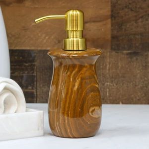 Premium White <b>Wooden</b> Dispense <b>Bathroom</b> <b>Accessories</b> Set Long Lasting Finish - Product Image 1