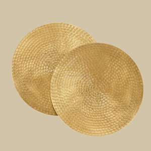 แผ่นรองสำหรับวางบนโต๊ะทำจากลูกปัดแก้วรูปทรงกลมผ้าทำมือดีไซน์ไม่เหมือนใครทำจาก PP ราคาไม่แพง - Product Image 3