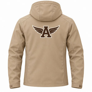 Factory Wholesale Custom Embroidered Softshell Jacket Men <b>Women</b> <b>Lightweight</b> Waterproof Windproof Outdoor <b>Coat</b> - Product Image 6