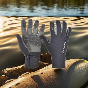 Gants de plongée thermiques ajustables à cinq doigts en néoprène Aropec 2MM, équipement de plongée pour le surf, le kayak, la plongée avec tuba, la voile, la navigation de plaisance - Product Image 3