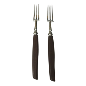 Ensemble de couverts élégants en acier inoxydable de haute qualité et manche en bois de frêne naturel pour la salle à manger et la cuisine - Product Image 3
