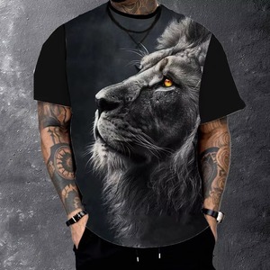 เสื้อยืดพิมพ์ลายตามสั่ง ไซส์ใหญ่ ผู้ชาย สวมใส่สบาย ผ้าฝ้ายถัก 100% ทรงปกติ สีพื้น แขนสั้น ระบายอากาศได้ดี เสื้อยืดตัวใหญ่ - Product Image 5