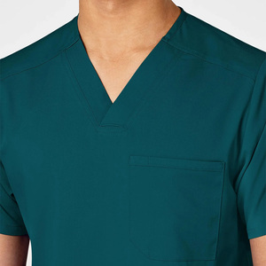 Haut de blouse médicale personnalisé pour hommes – Confortable, respirant, idéal pour les équipes de soins de santé - Product Image 6