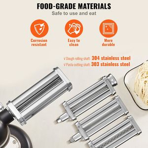 Accessorio per Impastatrice KitchenAid con Set di Rulli e Tagliapasta in Acciaio Inox, Include Rullo per Pasta e Utensili per Spaghetti - Product Image 5