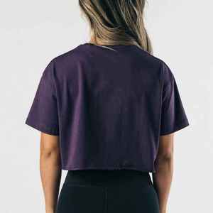 <b>Mesh</b> Crop <b>Top</b> Ladies Short Sleeve T Shirt With Stripe <b>Mesh</b> <b>Women</b> Cropped O Neck Shirt With Custom Number Logo Crop <b>Tops</b> - Product Image 2